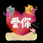 繪本風喵喵 滿滿花季pack