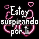 estoy suspirando por ti