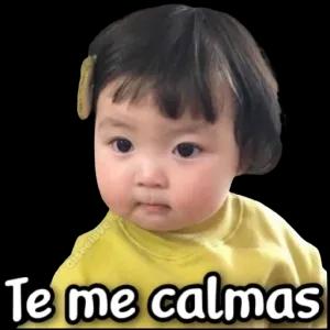 Giseelove Te me calmas - getsticker.com