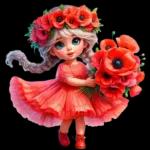 pretty flower girls🌹