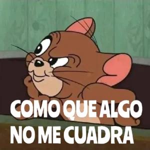 COMO QUE ALGO NO ME CUADRA - getsticker.com