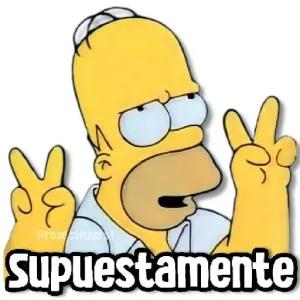 supuestamente - getsticker.com