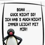BOAH... GUCK NICHT SO! ICH HAB'S AUCH NICHT IMMER LEICHT MIT MIR!