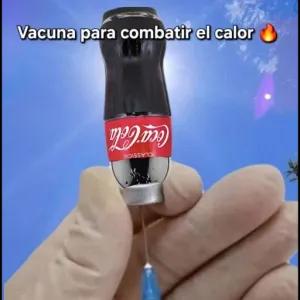 Vacuna para combatir el calor - getsticker.com