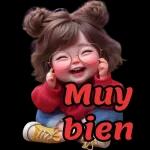 niña pegatinas