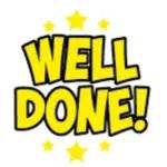 well done！