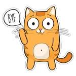 Cute tiger sticker