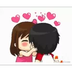                              couples loveTOP STICKERS