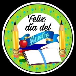 Feliz día del Maestro - getsticker.com