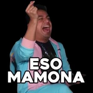 ESO MAMONA - getsticker.com