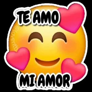 TE AMO MI AMOR - getsticker.com