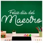 feliz día maestro