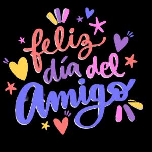Feliz día del Amigo - getsticker.com