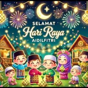 SELAMAT Hari Raya AIDILFITRI - getsticker.com