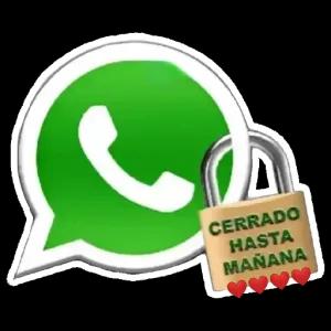 CERRADO HASTA MAÑANA - getsticker.com