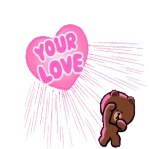 YOUR LOVE - getsticker.com