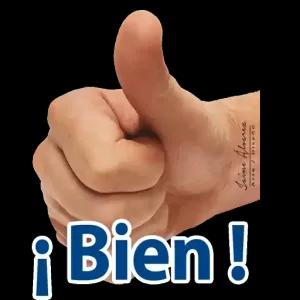 ¡Bien! - getsticker.com