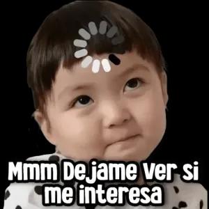 Mmm Dejame ver si me interesa - getsticker.com