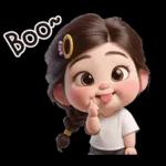 It's the little girl! 