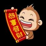 泼猴与娇娇兔-搞笑贺年