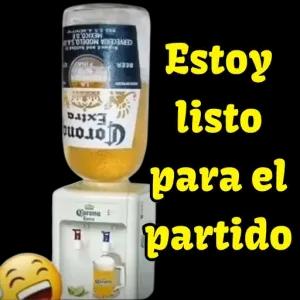 Estoy listo para el partido - getsticker.com
