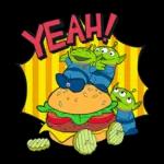 ALIEN dynamic stickers (fashion comic style)