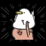 小水豚與鴨子朋友（蠟筆風）