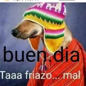 buen dia Taaa friazo... mal - getsticker.com