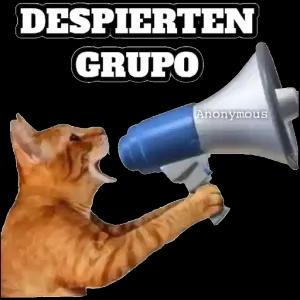 DESPIERTEN GRUPO Anonymous  - getsticker.com