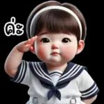 cute kindergarten girl v.3