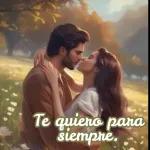 Besa tu frente, tu nariz.