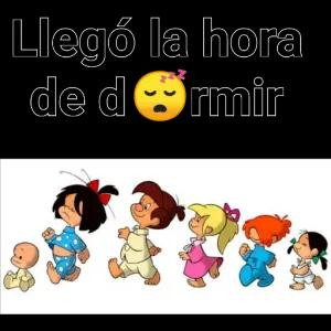 Llegó la hora de dormir - getsticker.com