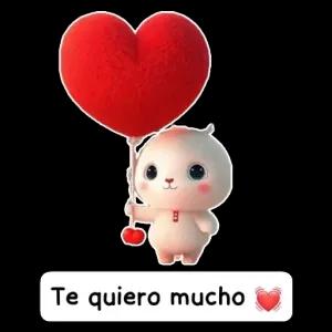 Te quiero mucho - getsticker.com