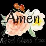 God bless you