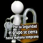 se cierra hasta mañana