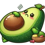 Cute avocado