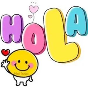 HOLA - getsticker.com