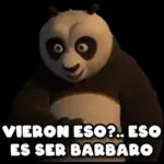 VIERON ESO?.. ESO ES SER BARBARO