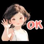 Gang of chubby little girl 4 