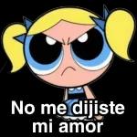 Me contestes