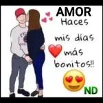 AMOR Haces mis días más bonitos!! AS ND 