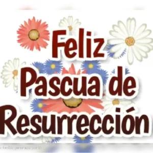 Feliz Pascua de Resurrección - getsticker.com