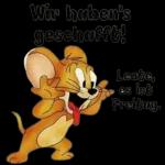 Wir haben's geschafft! Leute, es ist Freitag.