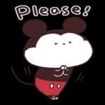 sakumaru drawing ♪ Mickey & Minnie