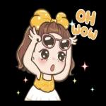 girl sticker 12062🙆‍♀️