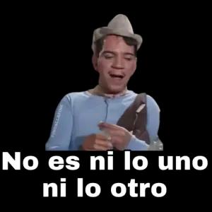 No es ni lo uno ni lo otro - getsticker.com