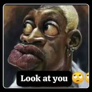 Look at you 🙄🙄 - getsticker.com