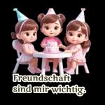 süße Aufkleber