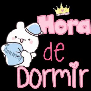 Hora de Dormir Ainare - getsticker.com