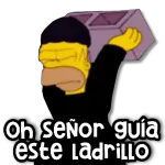 Oh señor guía este ladrillo